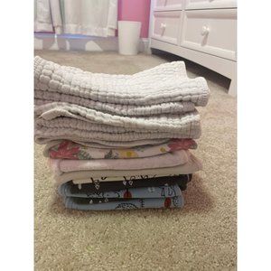 Set of 13 Burp Cloths